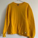 Russell Athletic Yellow Crewneck Medium Photo 0