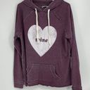 Grayson Threads  HEART WINE GRAPHIC HOODIE SIZE XL Photo 1