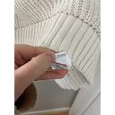  Aerie Oversized Dreamspun Mock Neck Cream Cozy Sweater Small Photo 4