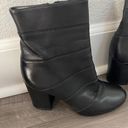 via spiga Black Leather Heeled Booties Size 6.5 Photo 1