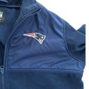 NFL Team Apparel  women’s Patriots zip up fleece jacket sz L Photo 5