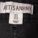 Artisan NY  size 6 black high rise floral jeans Photo 6