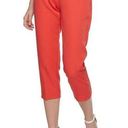 Apt. 9 NWT  Modern Fit Straight-Leg Capris Cropped Sunkissed Coral Size 4 Photo 0