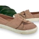 Gap  Suede Wrapped Knot Slip-On Sneakers in Blush Pink Photo 2