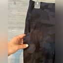 Lululemon  black and grey camo leggings align size 10 25” inseam Photo 1