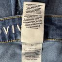 Ava & Viv  SZ 20W MIDI Jean Shorts Hi-Rise Stretch Frayed Cuffed Hems Whiskered Photo 5