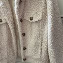 She & Sky  Cream Teddy Coat Photo 1