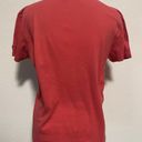 Russell Athletic Vintage Pink V Neck Active T Shirt Size Large Photo 1