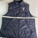 American Eagle  puffer vest sz large navy blue Photo 6