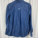 Draper James  Denim Long Sleeve Button Up Shirt Sz.4 Photo 8