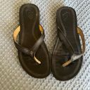 Olukai  Ola dark Java brown platform sandal Photo 2