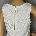 Ronni Nicole NWT  Sleeveless Off White Lace Dress Size Medium Photo 6