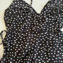 Princess Polly Her Jewel Mini Wrap Dress Polka Dot Adjustable Spaghetti Straps 4 Photo 6