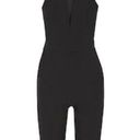 Michelle Mason NWT  Choker Plunge Jumpsuit size 4 Photo 4