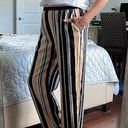 Chelsea28 NWT⭐️ Pull On Stripped Pants Flowy, Fun and Comfy. Photo 0