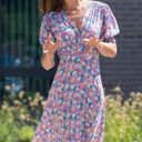 Faithfull the Brand NWT  Marie Louise Midi Kate Middleton Dress Nefeli Floral S Photo 0