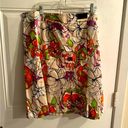 Lane Bryant NWT  Floral Pleated Skirt Photo 0