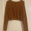 Aeropostale  Brown Cropped Sweater Photo 0