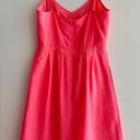 J.Crew  Camisole Dress Coral, Strappy Fit & Flare Mini Sweetheart Dress, Size 2 Photo 10