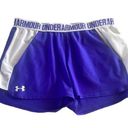 Under Armour Size Medium Purple Athletic Activewear Shorts with Pockets Photo 0