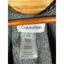 Calvin Klein  Women's Striped/Plaid Shawl Poncho Wrap in Dark & Light Gray Photo 1