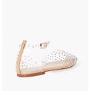 JustFab  Crysten Clear Embellished Flat Size 8 Reg $59.95 Color Iridescent Photo 1