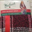 Woolrich  Cozy Blanket Wrap OSFM Plaid Luxe Softness New Photo 0