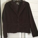 St. John’s Bay  Large Corduroy Brown Blazer Photo 0