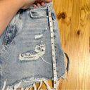 Pilcro  Urban Outfitters Destroyed Denim Mini Skirt Distressed Ripped Women’s 4 Photo 12