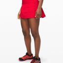 Lululemon Pace Rival Skirt Red Photo 0