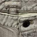 J.Jill  Straight Slim Leg Stretch Mid Rise Gray Jeans Women’s Size 6P Photo 2