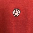 Life is Good “Happy Camper” Long Sleeve Burgundy Tshirt Size L Photo 3