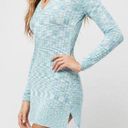 l*space L* Aria Rib Knit Dress Poolside Blue S Photo 0