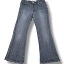  Jeans Size 8A W30"L28" Womens Gap Flare Stretch Jeans Gray Denim Pants Faded Photo 0