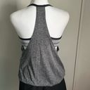 Nike New Women’s  Textured Striped Layered Tankini Swim Athletic Top Photo 5