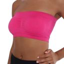 No Boundaries Hot Pink Seamless Bandeau Bra •Size Medium Photo 0