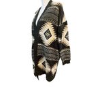 Debut  thigh length cardigan southwestern knit womens size s/m Photo 2