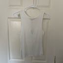 The Range  Alloy Ribbed Barbell Tank Top White Size XS NEW Photo 2