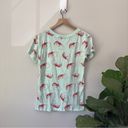 Wildfox  100% Cotton Lobster Tee Short Sleeve T-Shirt Lightweight Summer Beach L Photo 1