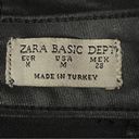 ZARA  Basic Emma Mini Skirt Black Size Medium Photo 2