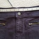 prAna  Broadway Organic  Stretch Cotton Jean Mini Skirt Onyx Black Size 0 Photo 4