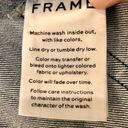 frame denim Claire Snap Front Denim Skirt Photo 14