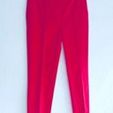 Lafayette 148  New York Womens Cropped Straight Leg Pants Watermelon Pink Size 2 Photo 2