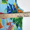 Jams World  Vintage Midi Dress Floral Hawaiian islands Tropical Size XS p Photo 6