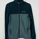 Columbia  Women's Full Zip Fleece Jacket Black/Gray Size‎ Small Photo 3