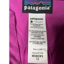 Patagonia  Women's 12 Purple Sun Shelter 3/4 Sleeve Nylon Drawstring Pocket Dress Photo 4