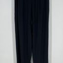 Sweaty Betty  Modal Wide Leg Pants Sz 6 Solid Black Pull On Photo 3