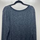 Felina  Space Dye Charcoal Women's Athleisure Sweatshirt Size Large Soft Cozy Photo 6
