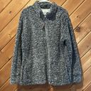 Weatherproof Original  Sherpa chunky fleece gray quarter zip sweater Photo 2