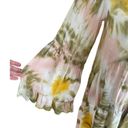 Young Fabulous and Broke  Rosa Mini Dress Olive Venus Tie Dye Oversized Boho XS Photo 7